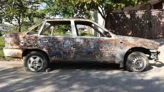 Build Dismantling 31-year-old DAEWOO car (Daewoo Cielo)