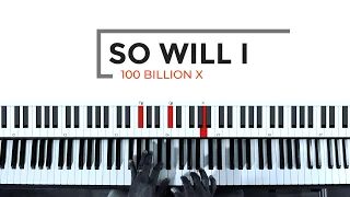 So will I Piano Chords | Hillsong United | Easy Piano Tutorial