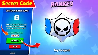 🤫 New LUCKY CREATOR CODE 💯 Ranked Star Drop ✓ Brawl Stars