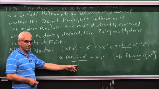 Problems with the Calculus | Math History | NJ Wildberger