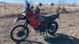 3rd Gen KLR 650 With No Racks