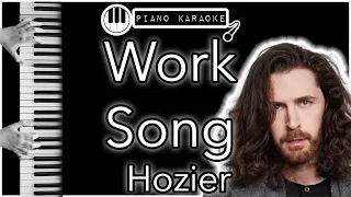 Work Song - Hozier - Piano Karaoke Instrumental