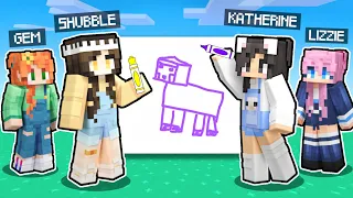 💜Drawing MINECRAFT From MEMORY w/ Friends!