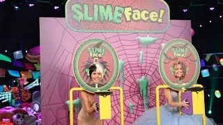 Heidi Klum and Beth Behrs Play Slime Face!