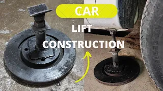 The idea of making a car lift at home | Home made jack for car | car jack