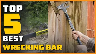 Best Wrecking Bar in 2024 - Top 5 Wrecking Bar Review