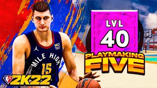 *NEW* 99 OVR “PLAYMAKING FIVE" BUILD is GAME-BREAKING on NBA 2K22