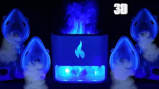 🌬️ASMR : Aerosol 3D com cinco nebulizadores refrescantes incríveis para Dormir e Relaxar 💤