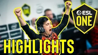 INCREDIBLE ECO! - ESL One Cologne 2019 Day 1 Highlights