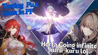 Herta & Himeko Going crazy in PF with Robin | Honkai Star Rail