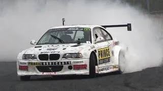 Adam Frank' BMW M3 E46 GTR w/ Toyota Supra 2JZ Engine - Drifting, Sound & Anti-Lag