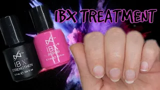 I try IBX treatment on my short horrible natural nails