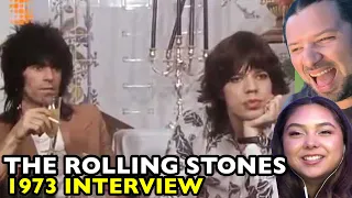 THE ROLLING STONES 1973 Interview Mick Jagger Keith Richards | REACTION