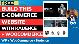 Kadence Tutorial: How to Create an E-commerce Website in WordPress with Kadence.