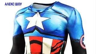 Рубашка Капитан Америка, Халк, Человек Паук, Супермен - Лучшее с Aliexpress из Китая / + Конкурс