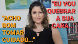 JÁ AMEAÇOU ALGUÉM HOJE? Ameaça é crime dentro e fora do contexto familiar e pode dar cadeia