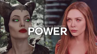 Wanda Maximoff & Maleficent || Power