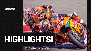 Moto2™ Race Highlights 💨 | 2023 #PortugueseGP