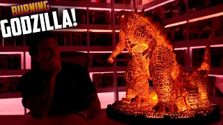 Burning GODZILLA Statue Deluxe Edition by Spiral Studios 🔥 🐉