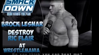 Smackdown Here Come The Pain | Brock Lesnar vs Ric Flair