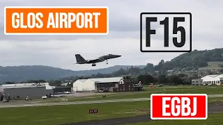 F15s at Glos Airport (EGBJ) - Live Stream 24th June