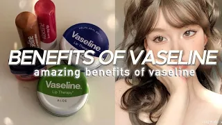 amazing 21 benefits of vaseline 🎀💌 beauty tips and tricks ⁠