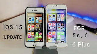 IOS 15 Update for iPhone 6, 6+ and 5s ...  Update NOW !! 🔥🔥