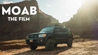 We Went Off-Roading in Moab in our High Mileage Toyota Sequoia | Cinematic Overland Film | Lumix S5