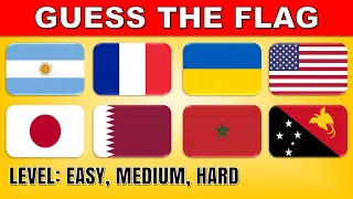 Guess The Country Flag | Guess The Flag Easy Medium Hard  Edition