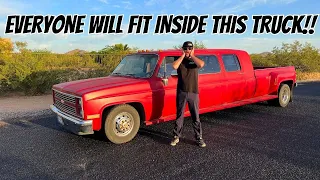 I BOUGHT A $15,000 CHEVY SQUARE BODY LIMO THAT'S FIT FOR A KING!