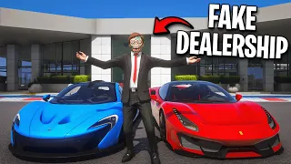 Scamming Players with Fake Car Dealership in GTA RP!