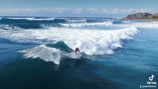 Surfing Crete