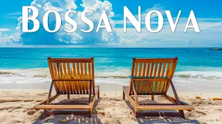 Bossa Nova Beach 2024 🏝️ Bossa Nova with Ocean Waves for Relax, Work & Study at Home - Relax Music