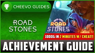 Road Stones (Xbox) - Achievement / Trophy Guide *1000G IN 2 MINS W/ CHEAT*
