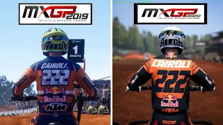 MXGP Graphics Comparison Gameplay MXGP 2020 VS MXGP 2019 VS MXGP PRO VS MXGP3VSMXGP2VSMXGP Evolution