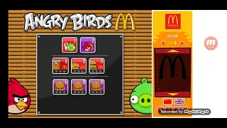 Angry birds Mcdonald's Android port Gameplay