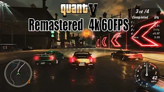Need for Speed Underground 2 Remastered Graphics Mod QuantV 4k 60FPS
