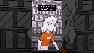 Losing your mom at the store - (Animation Meme) #shorts