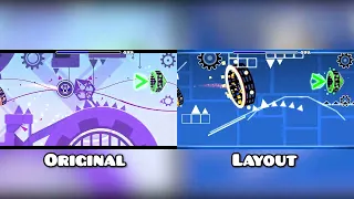 "Dream Flower" Original vs Layout | Geometry Dash Comparison