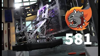 FRC Team 581 Blazing Bulldogs 2024 Robot Reveal