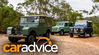 Land Rover Defender 90 Old v New - featuring 1948 Series 1 and 2016 Heritage Edition