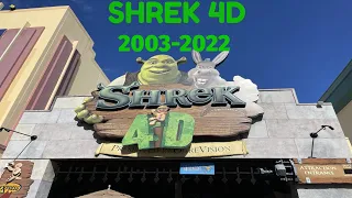 Shrek 4D Closing Forever! Universal Studios Orlando 2022