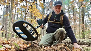 What are we going to find metal detecting the old deserted farm ?