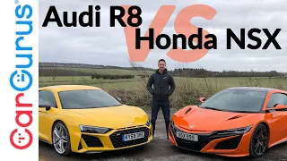 Audi R8 vs Honda NSX: The everyday supercars