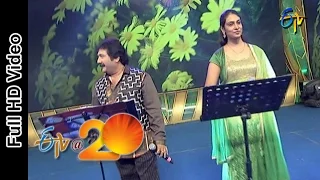 Mano and Anjana Performs - Jilibili Palukula Song in Bheemavaram ETV @ 20 Celebrations