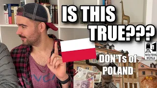Reaction to Things you should NOT do in Poland