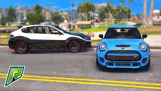 SUBARU IMPREZA WRX STI ПРОТИВ MINI COOPER S НА RADMIR GTA 5 RP! СУБАРУ БЫСТРЕЕ МИНИ? ГТА 5 РП РАДМИР