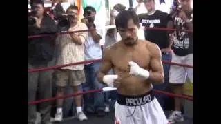 Manny Pacquiao Workout in his prime - esnews boxing