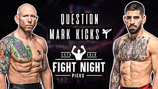 Question Mark Kicks - UFC Jacksonville: Emmett vs. Topuria Preview