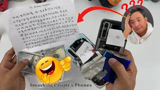 Restore Smashing Couple's Phones | Restoring Broken Phone OPPO Reno 3 Cracked